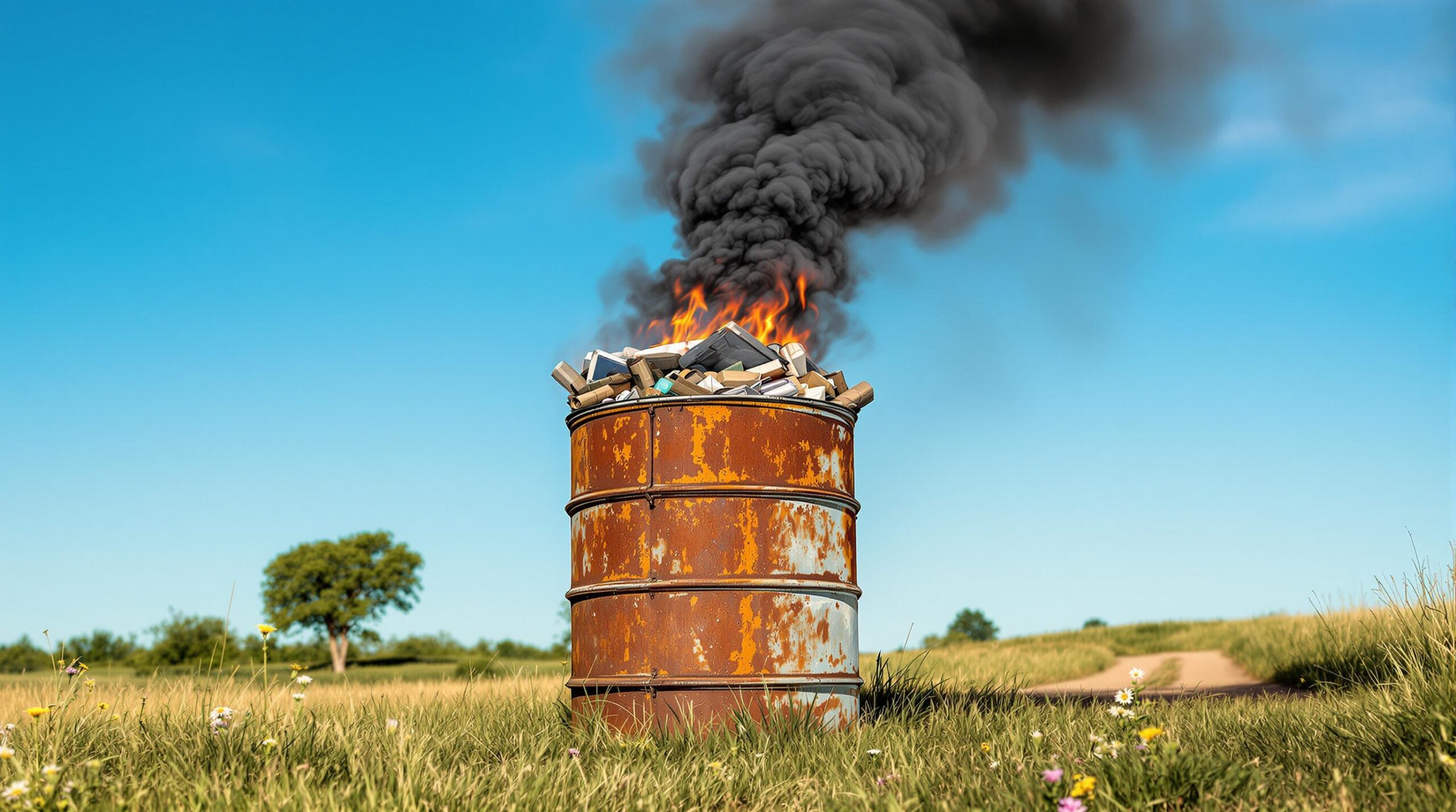 Legalities of Burning Trash in the United States: 2024 Updates