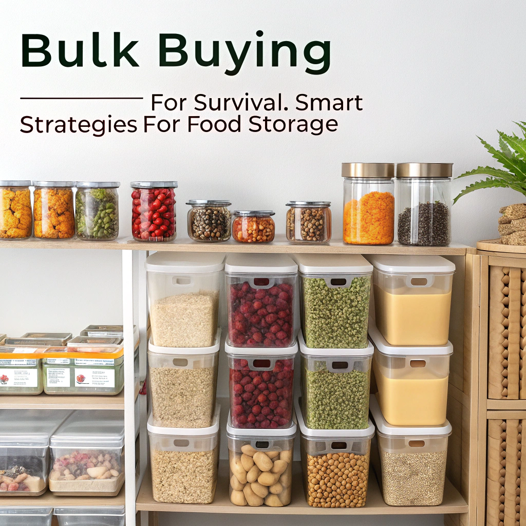 Bulk Buying for Survival: Smart Strategies for Food Storage