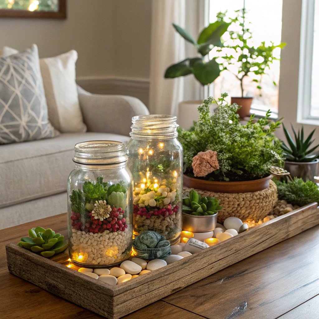 How to Turn Mason Jars into Stylish Home Decor