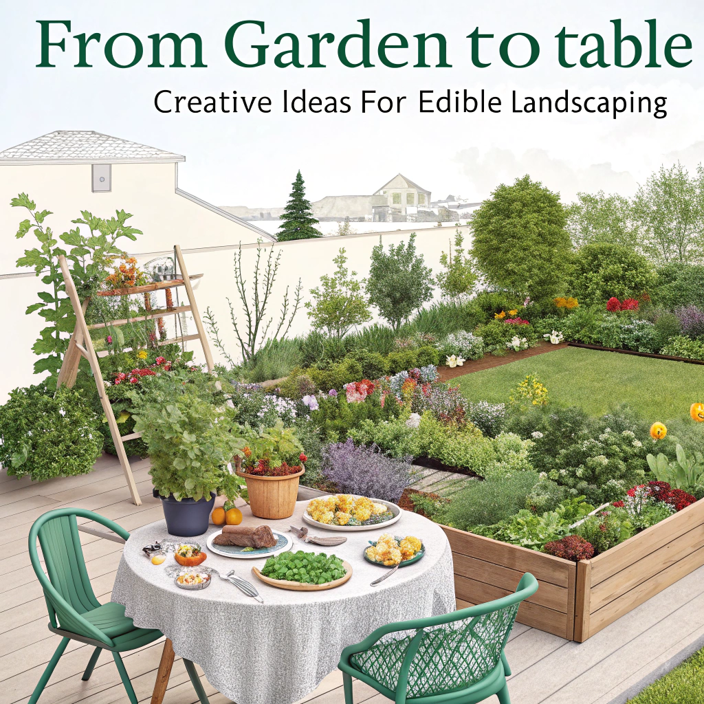 From Garden to Table: Creative Ideas for Edible Landscaping
