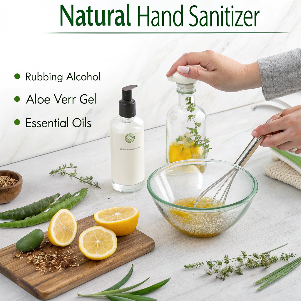 How to Make Your Own Natural Hand Sanitizer